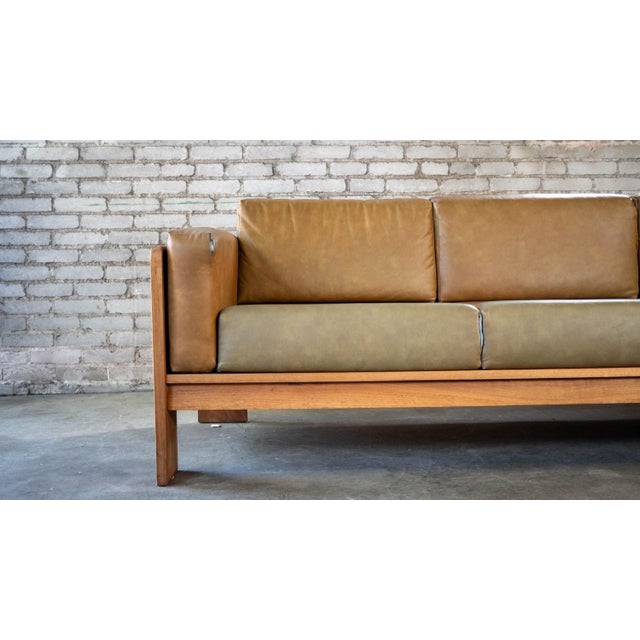 Mid-Century Modern Vintage Tobia Scarpa for Knoll 'Bastiano' Style Sofa For Sale - Image 3 of 18