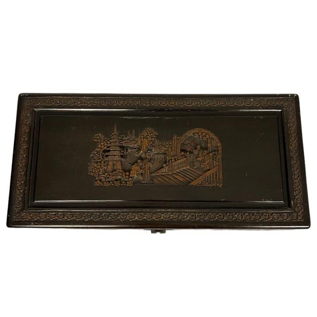 Mid 18th Century Handcrafted Chinese Cedar Wood Chester Chairish