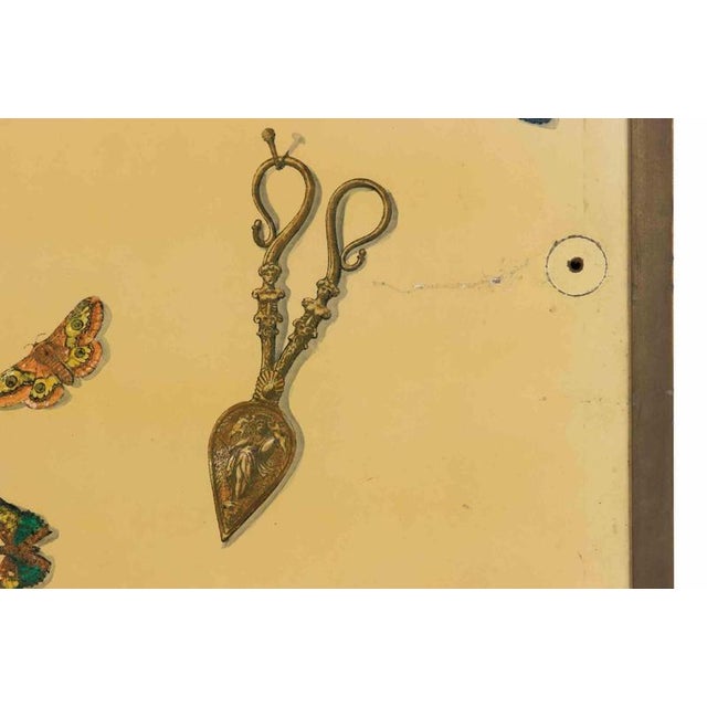 1950s Decorative Panel with Butterflies, 1950s For Sale - Image 5 of 7