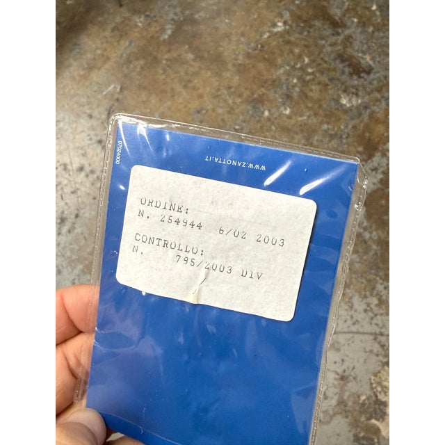 Roberto Barbieri for Zanotta Zilli Stacking Chairs, Set of Eight For Sale - Image 12 of 12