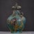Metal Archaistic Chinese Bronze Lidded Hu Vase With Dragon Handles and Long Inscription For Sale - Image 7 of 9