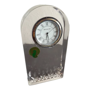 1980s Waterford Crystal Lismore Essence Mantle Clock