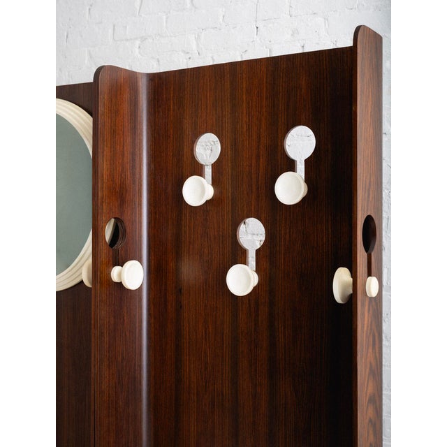 Wood Coat Rack by Carlo Di Carli for Fiarm For Sale - Image 7 of 13