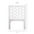 Modern Silas Platform Bed Twin - White For Sale - Image 3 of 12