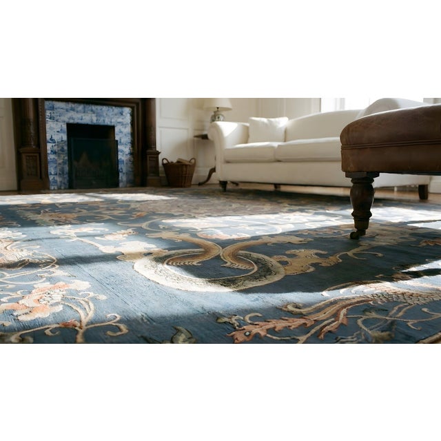 Early 19th Century Chinese Silk Embroidery ( 3' x 3'7" - 91 x 110 ) For Sale - Image 11 of 11