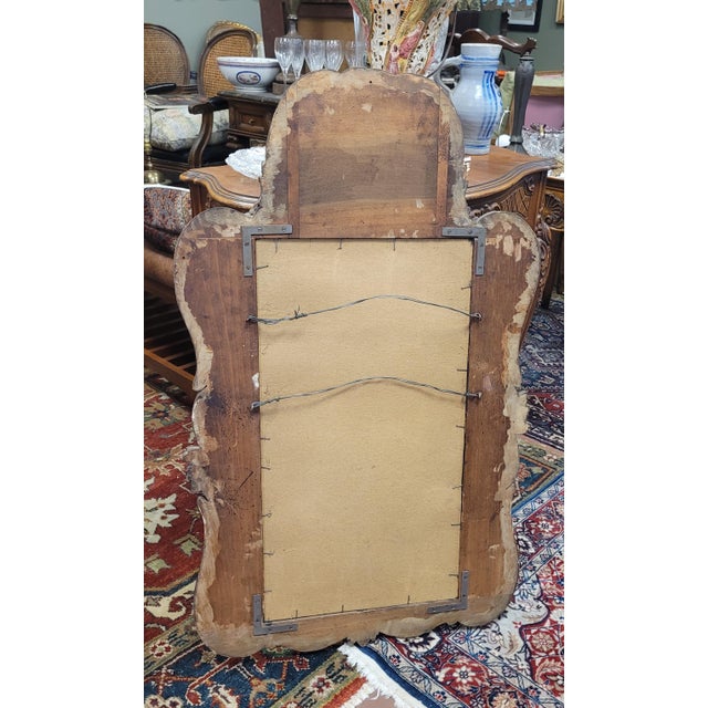 French Country Antique Country French Wall Mirror For Sale - Image 3 of 9