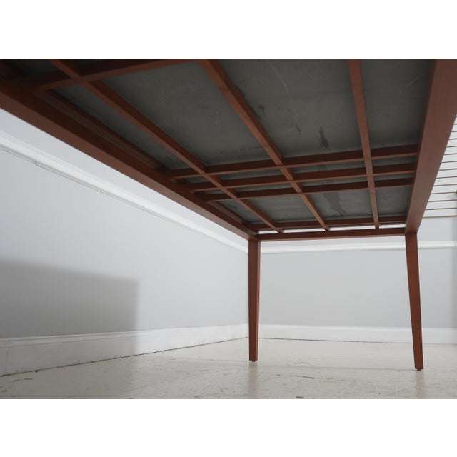 Modern Design Cherry Slate Top Dining Table For Sale - Image 13 of 13