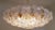 Mid-Century Modern 1970s Oversized Loto Murano Glass & Brass Chandeliers - Pair For Sale - Image 3 of 8