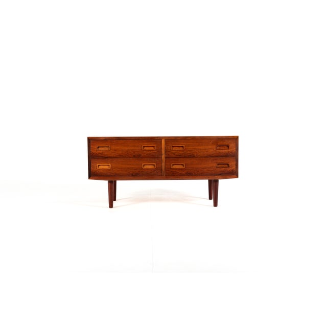 Mid-Century Modern Danish Rosewood Chest of Drawers by Poul Hundevad for Hundevad & Co, 1960s For Sale - Image 18 of 18