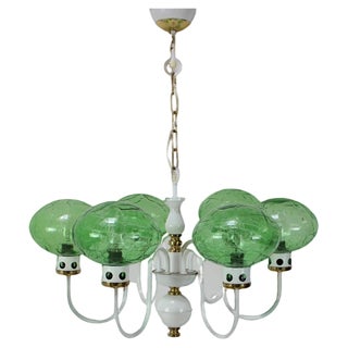 Mid-Century Chandelier from Drukov, 1970s For Sale
