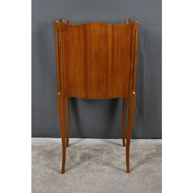 Louis XV-Louis XVI Transitional Marquetry Coffee Table, 1950s For Sale - Image 13 of 18