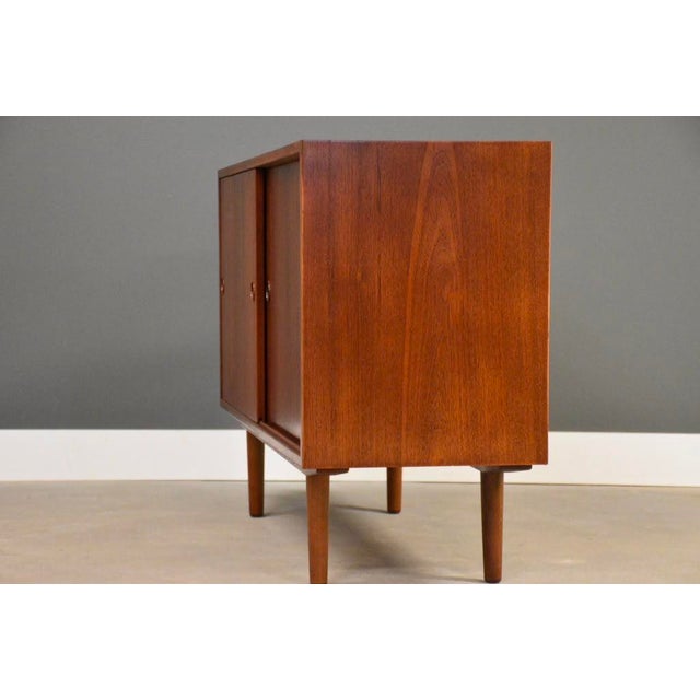 1950s Refinished Borge Mogensen 53” Teak Credenza For Sale - Image 5 of 12