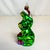 Lime 1990s Vintage Boho Chic Mercury Glass Stacking Leap Frogs Christmas Ornament. For Sale - Image 8 of 8