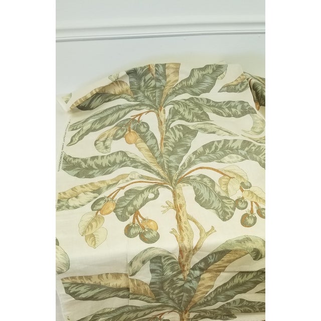Schumacher Blair House Palm Royal Retreats Linen Fabric ...