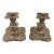 English Silverplate Small Candlesticks For Sale