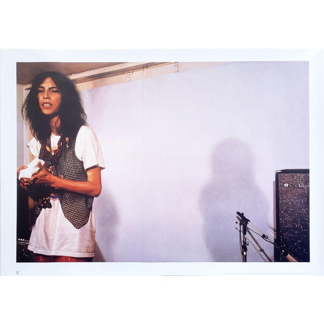 Franz Gertsch Patti Smith II Official Exhibition Poster Dimensions: 27,5 x 39,25 in / 70 x 100 cm Sold unframed