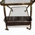 Wooden and Brass Bar Cart by Cesare Lacca, Italy, 1950s For Sale - Image 6 of 8