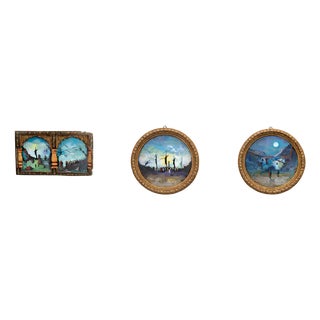 Antonio Berté, Various Scenes, 1980, Paintings, Framed For Sale
