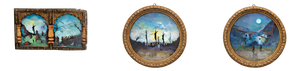 Antonio Berté, Various Scenes, 1980, Paintings, Framed