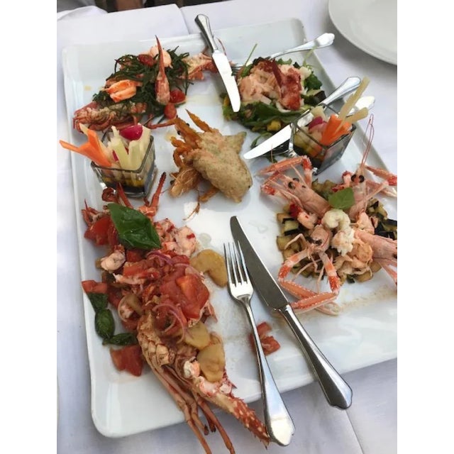 Made in Italy with the highest quality of 18/10 stainless steel, 4,0 mm thick, very durable, ergonomic. Knives have double...