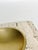 Cream Travertine and Brass Ashtray, France, 1960s For Sale - Image 8 of 14
