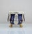 Ceramic Cobalt Blue and Gilt Porcelain Jardinière, Portugal, 1950s For Sale - Image 7 of 14