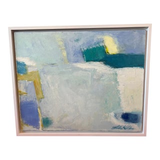 Abstract Expressionist Painting in Acrylic "Summer Afternoon" For Sale
