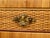 Pair of Vintage Rattan Nightstands With Drawers and Brass-Tone Hardware For Sale - Image 10 of 12
