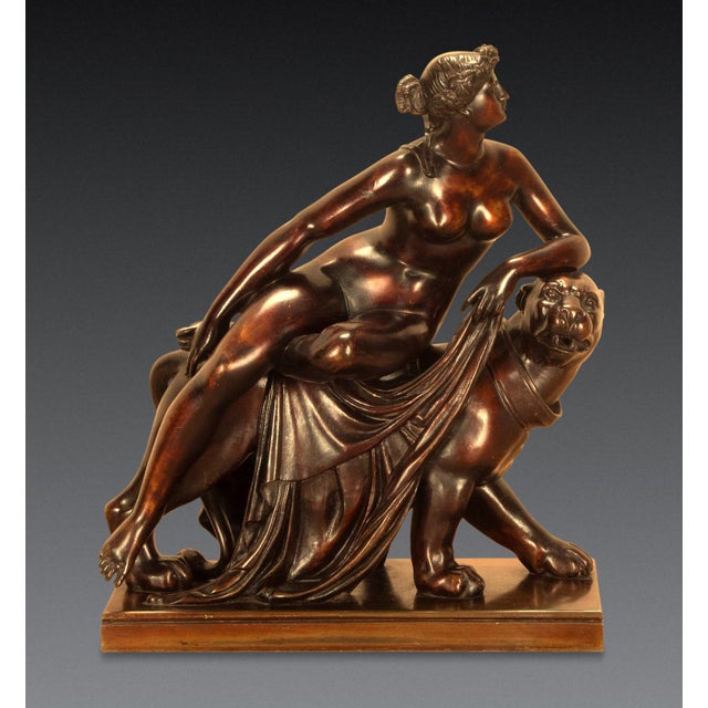 Maroon Ariadne and the Panther, 1830, Bronze For Sale - Image 8 of 8