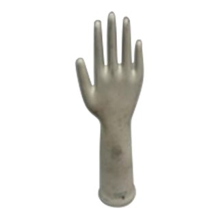 Vintage Porcelain Glove Form For Sale
