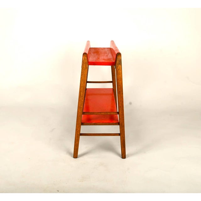 Mid-Century Flower Table by Ladislav Bartoníček for Krásná Jizba, 1940s, in Very Good conditions. Designed 1920 to 1949...