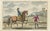 Baroque Dressage Horse Training Scene, Georg Simon Winter, Hand Colored 1678 This original hand-colored copperplate...