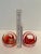English Teign Valley Red Art Glass Sculptures or Bookends - A Pair For Sale - Image 11 of 12