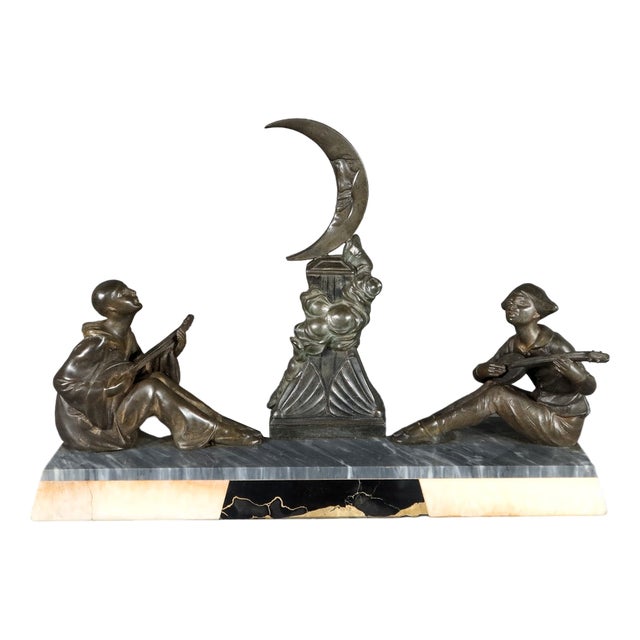 Pierrot and Columbine, Early 20th Century, Regula For Sale