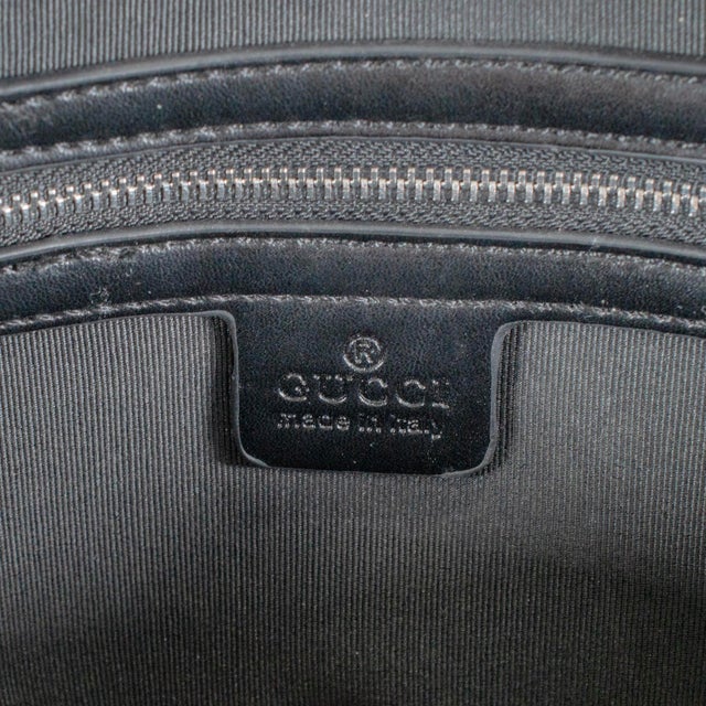 Gucci Gg Supreme Black Canvas 474293 Belt Bag For Sale - Image 11 of 13