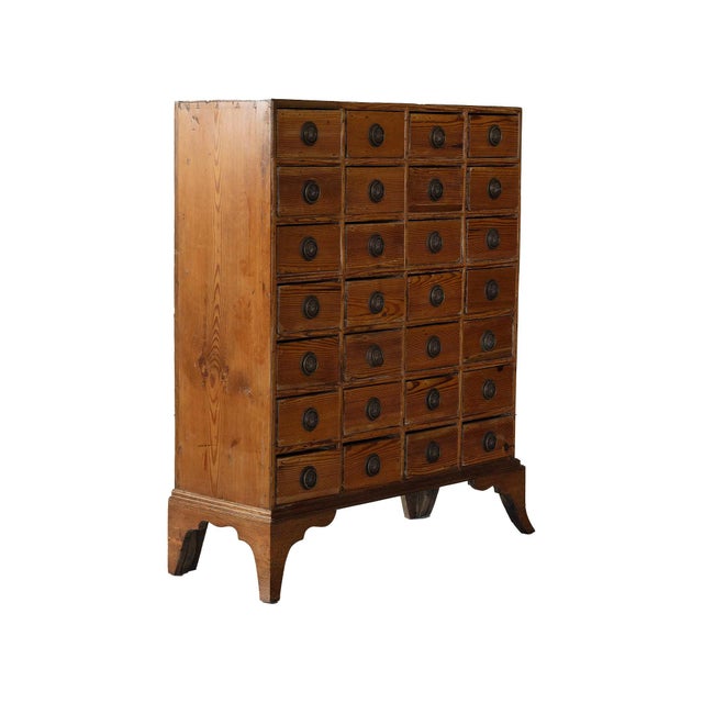 Antique European Cabinet With Twenty Eight Drawers For Sale In Providence - Image 6 of 7