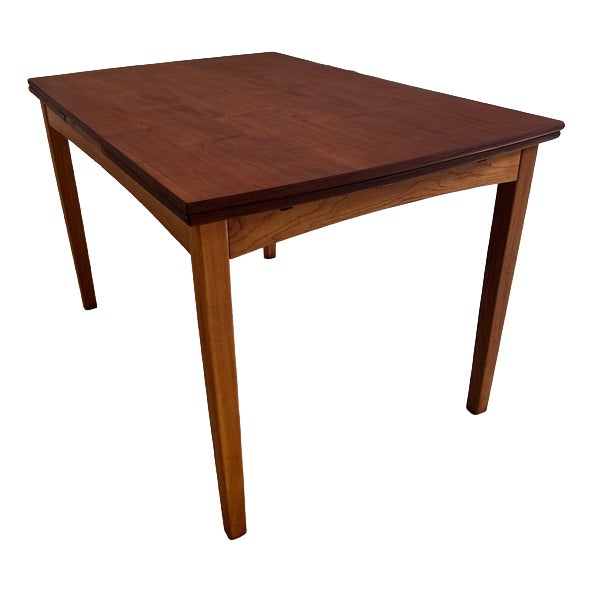 Vintage Teak Dining Table, Denmark For Sale