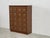Two tone oak graphical door brutalist (bar) cabinet. Stately piece of furniture which offers plenty of storage space and...