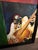 This is a vivid expressionistic painting of a pair of jazz musicians with a bold, color blocked background. The trumpeter...