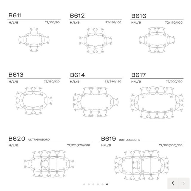 Dining Table Model B612 by Piet Hein Eek for Fritz Hansen, 1986 For Sale - Image 10 of 11
