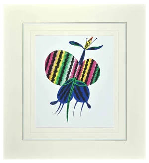 Jean Lurçat, Butterfly, Original Lithograph, Mid-20th-Century