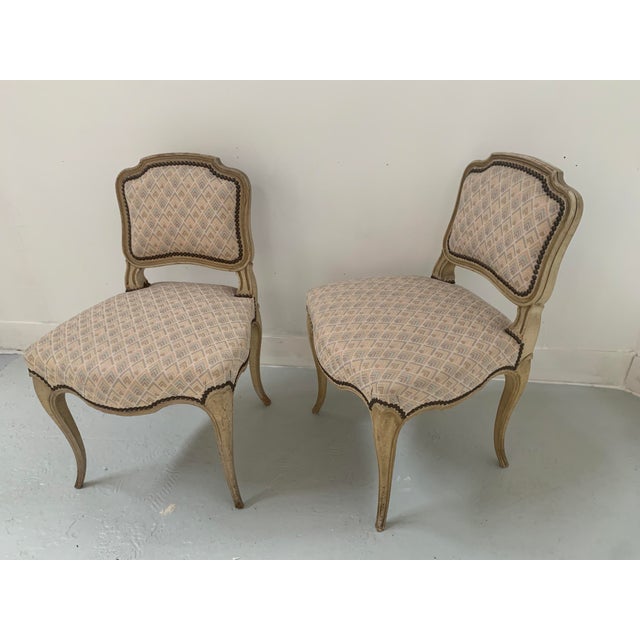 20th Century Louis XV Lounge Chairs, Set of 2 For Sale - Image 4 of 9