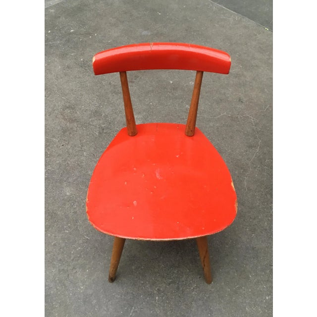 Wood Children's Table & Chairs Set by Karla Drabsch for Kleid & Raum, 1950s, Set of 5 For Sale - Image 7 of 18