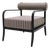 Ashley Childers x SURYA Antibes Accent Chair Taupe For Sale