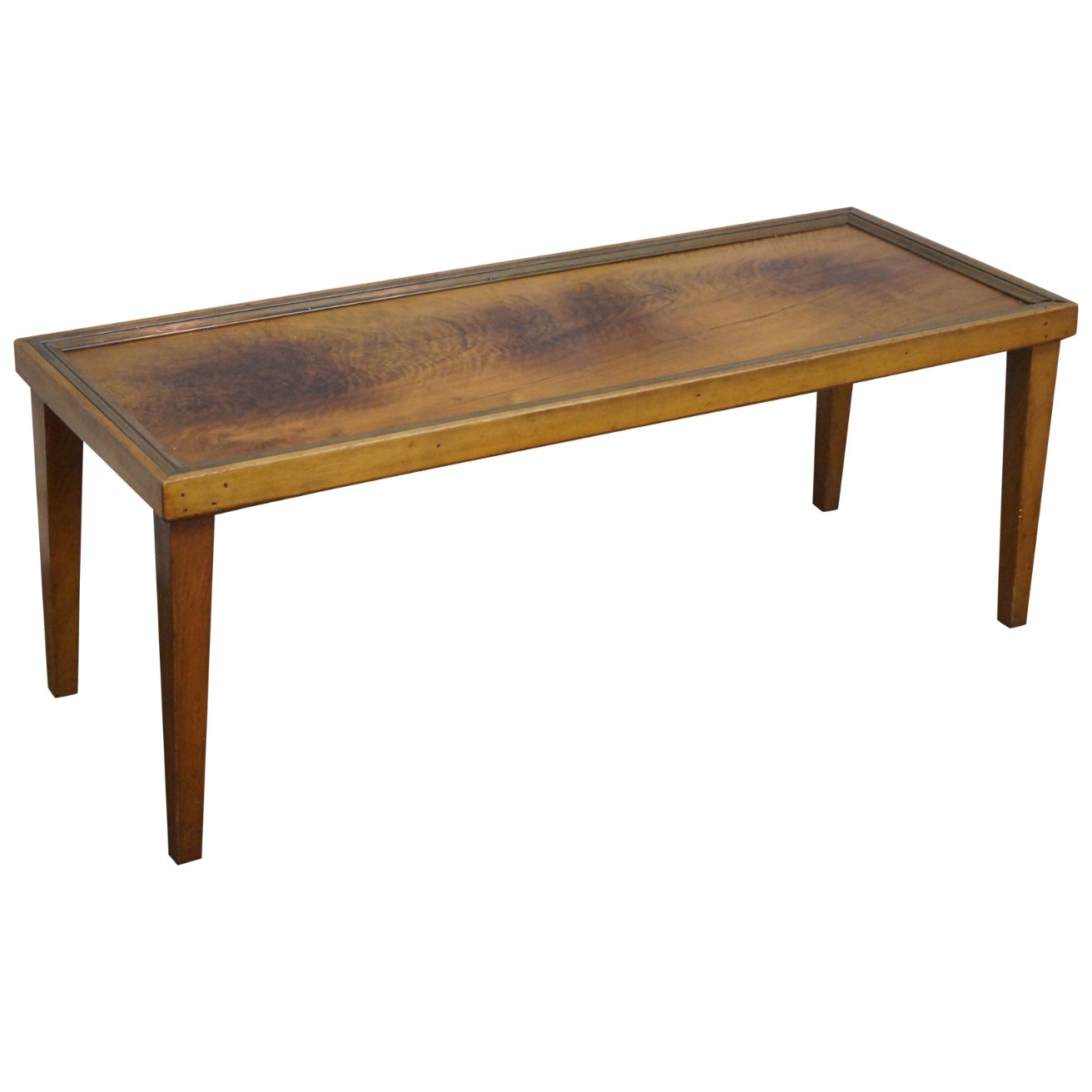 Antique Crotch Mahogany Coffee Table Chairish