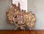 A beautiful French carved-wood wall plaque depicting military symbols. Carved wooden plaques like these were popular wall...
