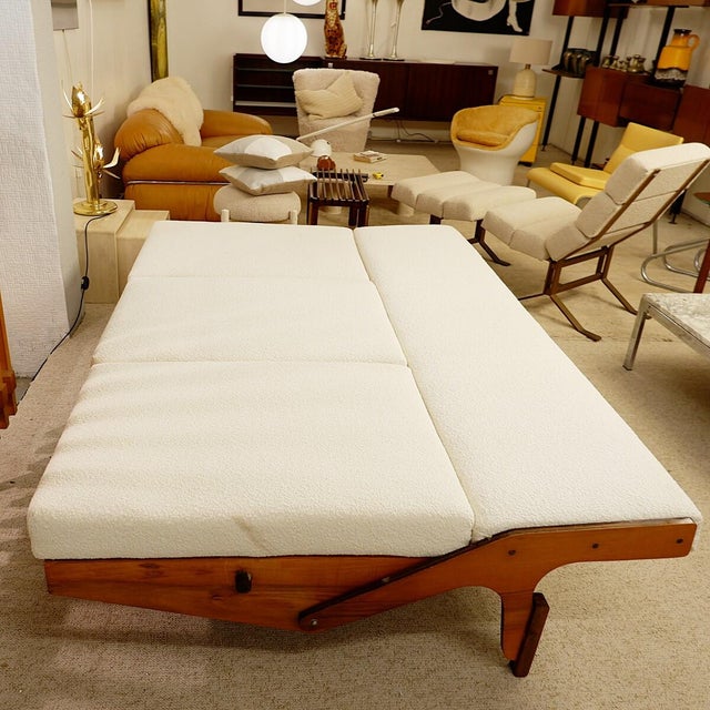 Mid-Century Modern Mid-Century Convertible Sofa from Opp Drevovyroba, 1970s For Sale - Image 3 of 10