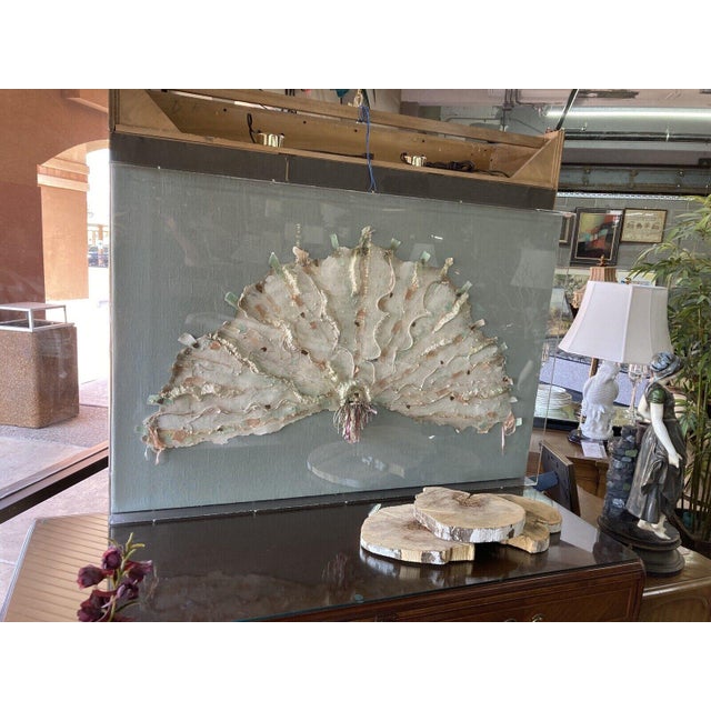 1985 Large Mixed Media Cast Paper Original Art by Chuck Davison For Sale - Image 9 of 9