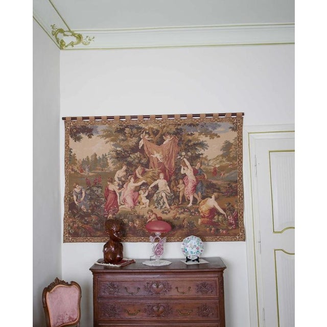 Baroque Tapestry Gobelin Celebrating Demeter For Sale - Image 3 of 9
