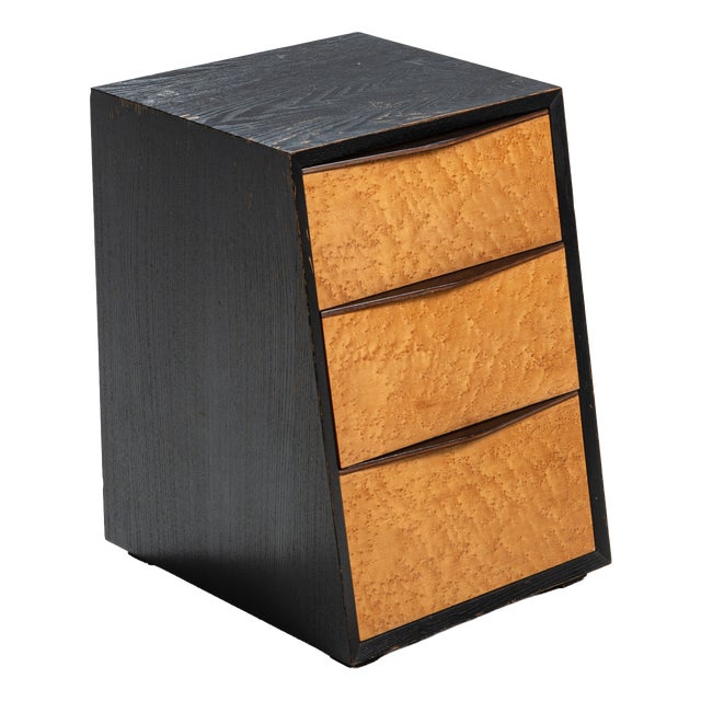 Architectural Sloped Chest of Drawers, 1950s For Sale